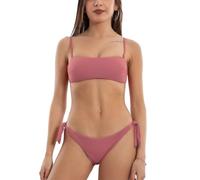 Toocool - Bikini - Traje de diadema brasileña de moda de mar para mujer B1557 DD, Rosa, L