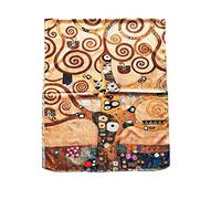 Toocool Bufanda Estola Unisex Klimt Van Gogh Frida Monet Pañuelo Cuadros Famosos 70x180cm Mantón Obras de Arte Satén YH [Talla única, Yh-112 Árbol de la vida]