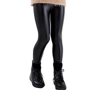 Toocool - Leggings para niña, efecto piel, color fucsia