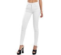 Toocool Vaqueros Mujer Pantalones Skinny Slim Elásticos Ajustados VI-8006, Color blanco., M