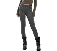 Toocool Vaqueros Mujer Pantalones Skinny Slim Elásticos Ajustados VI-8006, gris oscuro, L