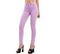 Toocool Vaqueros Mujer Pantalones Skinny Slim Elásticos Ajustados VI-8006, Lila., XS
