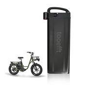 tooefft Fiido T1 - Batería de Repuesto para Bicicleta eléctrica utilitaria de 48 V, 30 Ah, batería fiable