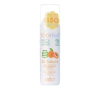 TOOFRUIT Leche solar SPF 50 - Alta protección solar para rostro y cuerpo, impermeable, hidratante, 100 ml