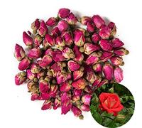 TooGet Brotes Naturales de Rosas Rojas Fragantes Pétalos de Rosa Flores Secas Al por Mayor - 115g