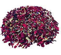 TooGet Confeti de Boda de Pétalos Secos 100% Natural y Biodegradable para Decoración de Bodas y Fiestas - 115g (Pétalos de Rosas Rojas)