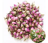 TooGet Fragante Rosado Natural Brotes de Rose Pétalos de Rosa Damascena Secado al por Mayor de Rosa, Culinario de Grado Alimenticio - 60g