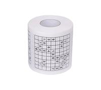 TOOGOO Papel de estamapado de Sudoku Durable Tejido de Papel higienico divertido juego Divertido Herramientas practicas para la vida
