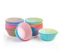 TOOINKCV 325 Piezas de Moldes para Cupcakes, Molde de Muffins de Papel, Moldes de Papel para Muffins, Forros de Moldes para Hornear para Bodas, Decoración de Fiestas de Cumpleaños