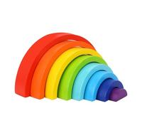 TOOKY TOY 2662-TH313 - ARCOBALENO IMPILABILE IN LEGNO