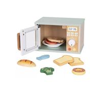 Tooky Toy: Horno microondas de juguete de madera