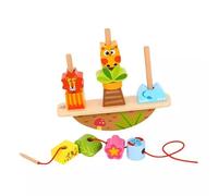 Tooky Toy: Juego de apilamiento y enhebrado de animales