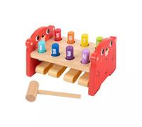 Tooky Toy: Juego de madera de golpear topos