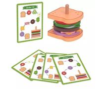 Tooky Toy: Juego de madera para hacer sándwiches