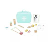 Tooky Toy: Maletín de médico con herramientas de madera