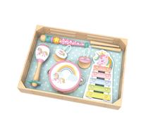 Tooky Toy- Maraca, pandereta, grabadora, xilófono y castañuelas, Multicolor (921