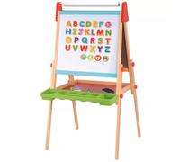 Tooky Toy: Pizarra Deluxe con almacenamiento - de doble cara