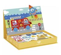 Tooky Toy: Rompecabezas creador de imágenes magnéticas - Vehículos
