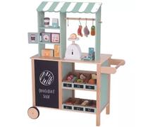 Tooky Toy: Set de juego 2 en 1 tienda y cocina con accesorios
