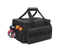 Tool Bag Organizer, Power Tool Bag, Wide Mouth Tool Bags, Portátil Portátil, 36,6 x 21,6 x 20,6 cm, 14,41 x 8,5 x 8,11 for Home, Workshop and Other Job Site Use, Black, 1 pieza