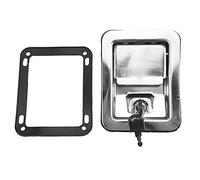 Tool Box Latch, Tool Box Lock Replacement Stainless Steel Door Lock Handle Latch Locking Paddle Latch for Truck Bed Toolbox Handle,Trailer Door