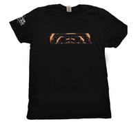 Tool 'Flame Spiral' (Negro) Camiseta - ¡NUEVO Y OFICIAL