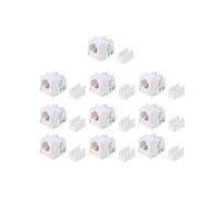 Tool-free Telephone Module RJ11 CAT3 Voice Module Adapter Connector Cable 10pcs