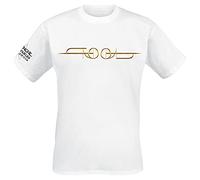 TOOL Gold ISO Hombre Camiseta Blanco XL 100% algodón Regular