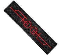 Tool Parche para planchar con logotipo de Fear Inoculum, negro/ rojo, Taille unique
