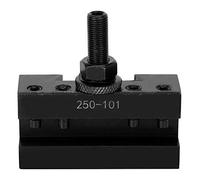 TooL Post Holder Fast Change Lathe Tool Holder, Quick Release Turning and Facing Tool Post, Dovetail Groove Mount with High Stiffness Anti Vibration Design for Automotive and Milit