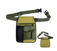 Tool Pouch Belt 39 x 23 cm | Adjustable Unisex Multiple Pockets Organizer,Men Tool Belts,for Planting Harvesting Pruning Floral Design Construction Contractor Plumber Carpentry