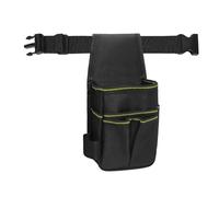 Tool Pouch, Waist Tools Bag, 11x5.5x2.4 Inches Portable Compact Electricians Organizer with Multiple Pockets, Belt Bags Holder for Gardening, Woodwork, Construction, Workshop, Repair