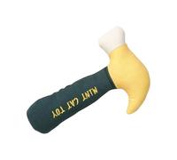 Tool Shaped Catnip Toys, Kitten Enrichment Toys Bite Resistant, 6 Inches Plush Cat with Natural Catnip Filling, Interactive Pet Toy with Teeth Cleaning, Pet Parents Trainers Home Office Shelter Living