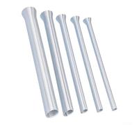 Tool Steel Pipe Bender Springs 5 Sizes para durable Tool Steel | 5-piece set, 1/4 to 5/8 inch sizes, tool steel construction, prevents kinking, smooth bending action