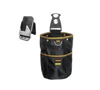 Tool Waist Bag - Woodworking Waterproof Pouch Utility Bag | Multifunctional Woodworking Waist B́ag,Detachable Parts Box And Tool Quick-release Pouch With Easy-to-remove Belt Clip.