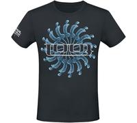 TOOL X Spectre Spiral Hombre Camiseta Negro XXL 100% algodón Regular