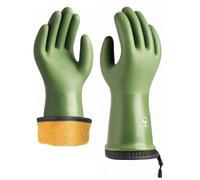 toolant guantes de invierno impermeables con mango,Verde,S