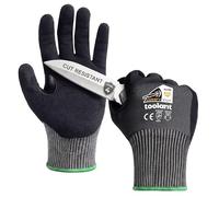 toolant Guantes de trabajo A4 resistentes a cortes con agarre, guantes de seguridad ultrafinos para pesca, tallado en madera, jardinería, 1 par, XL