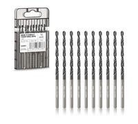Toolant Juego de brocas de cobalto de 7/64 pulgadas (Pro) con revestimiento de nitruro de aluminio de titanio (TiAlN) con punta de bala, 10 piezas a granel