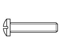 TOOLCRAFT 839645 - Tornillos alomados M2.5 (20 mm, estrella Phillips DIN 7985, acero galvanizado, 100 unidades)