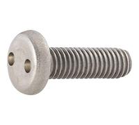 TOOLCRAFT 88111 - Tornillos alomados (M4, 16 mm, acero inoxidable, 10 unidades)