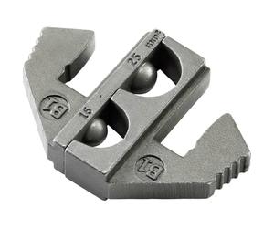TOOLCRAFT Insertos de crimpado PLE-0B1, terminales no aislados, rango de compresión: 16 a 25 mm², apto para la marca (pinzas): tool.