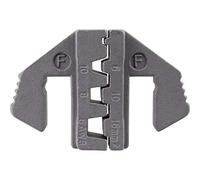 TOOLCRAFT PLE-0F - Crimpadora de crimpado, insertos de crimpado, alicates de crimpado, acero al cromo-molibdeno, terminales de cable, herramienta para PZ-500, instalación eléctrica