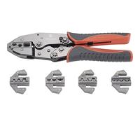TOOLCRAFT PZ-506 430461 - Juego de alicates crimpadora (6 unidades, terminales aislados, terminales cerrados, abiertos)
