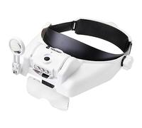 Toolcraft TO-7440588 - Luz LED para cabeza con iluminación LED Factor de ampliación: 3,5 x 2,5 x 2,0 x 1,5 x 1,0 x tamaño de lente