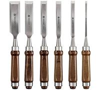 Toolcraft TO-7873785 - Cincel para madera (6 piezas)