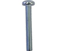 TOOLCRAFT Tornillos alomados DIN 7985 M3 x 10 839886 M3 10 mm, perfil en T, DIN 7985, acero inoxidable, 100 unidades