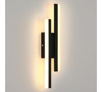Toolight Aplique Pared Interior LED, 16W 1800LM Apliques Pared Dormitorio, 3000K Iluminación Interior Acrílica para Pasillo Salón Escaleras