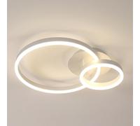 Toolight Plafon LED Techo 42W 4725LM, Ø50cm Moderno Lamparas de Techo Salon, Redondo Luz de Techo Acrílico para Salón Dormitorio Cocina Pasillo, Luz Natural 4500K, Blanco