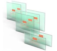 TOOLIOM 2 piezas de repuesto para pantalla de visualización exterior, 2 lentes interiores y 3 piezas de repuesto para casco de soldadura TL-U400A